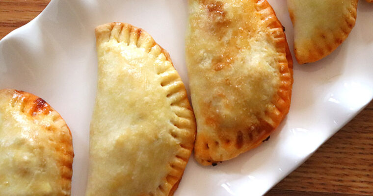 Empanadas with Sriracha Mayo