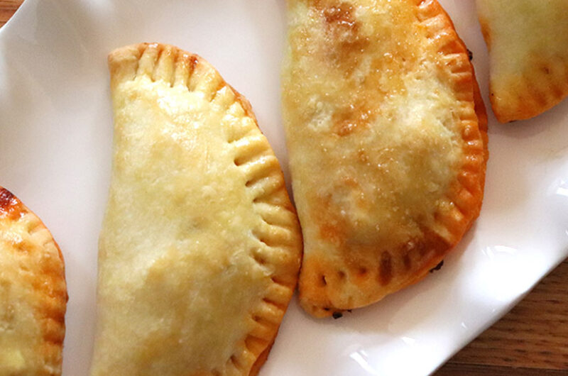 Empanadas with Sriracha Mayo